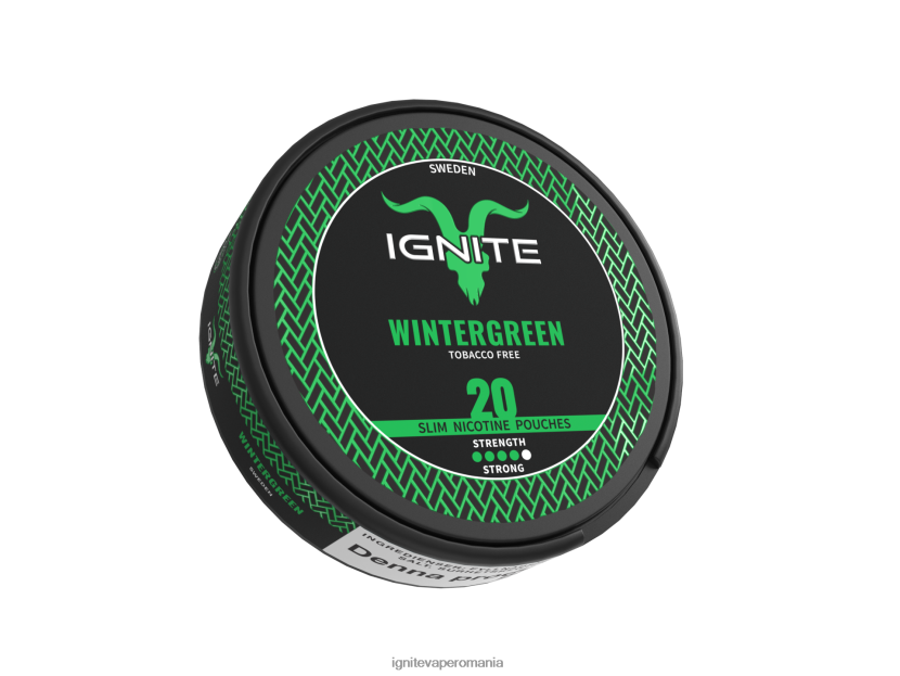 iarna verde Ignite vape flavours - IGNITE pungi cu nicotină 024X0V168