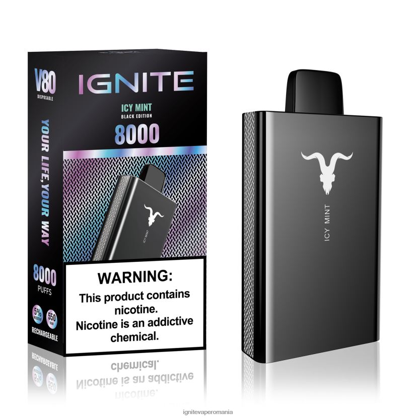 mentă înghețată Ignite vape price - IGNITE V80 stilou vape 024X0V47